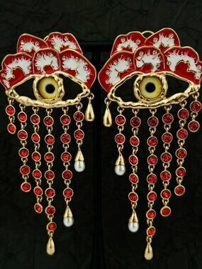 Schiaparelli Tassel Earrings